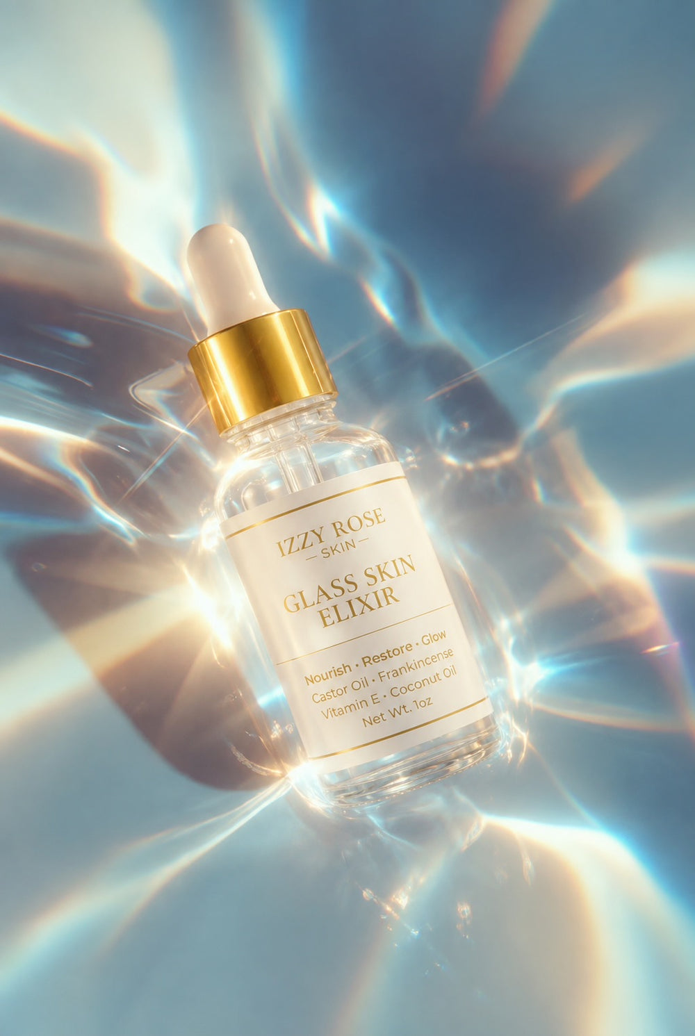 Glass skin elixir - Lightweight Glow Oil for Dull, Dehydrated Skin