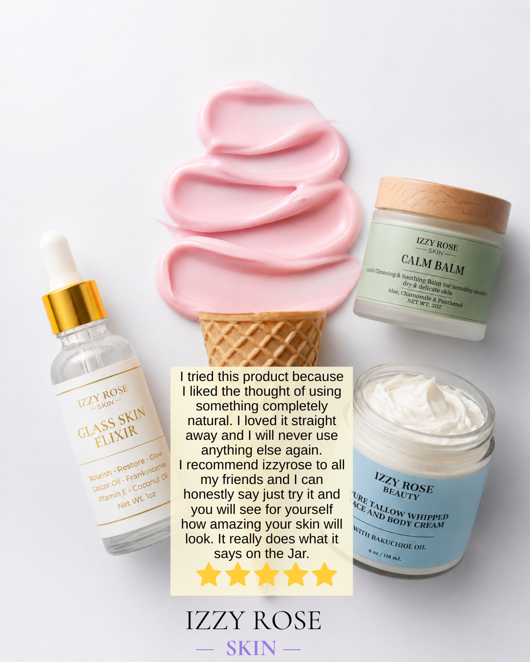 Best Value Routine:  Calm + Glow Set + Free Face Tool