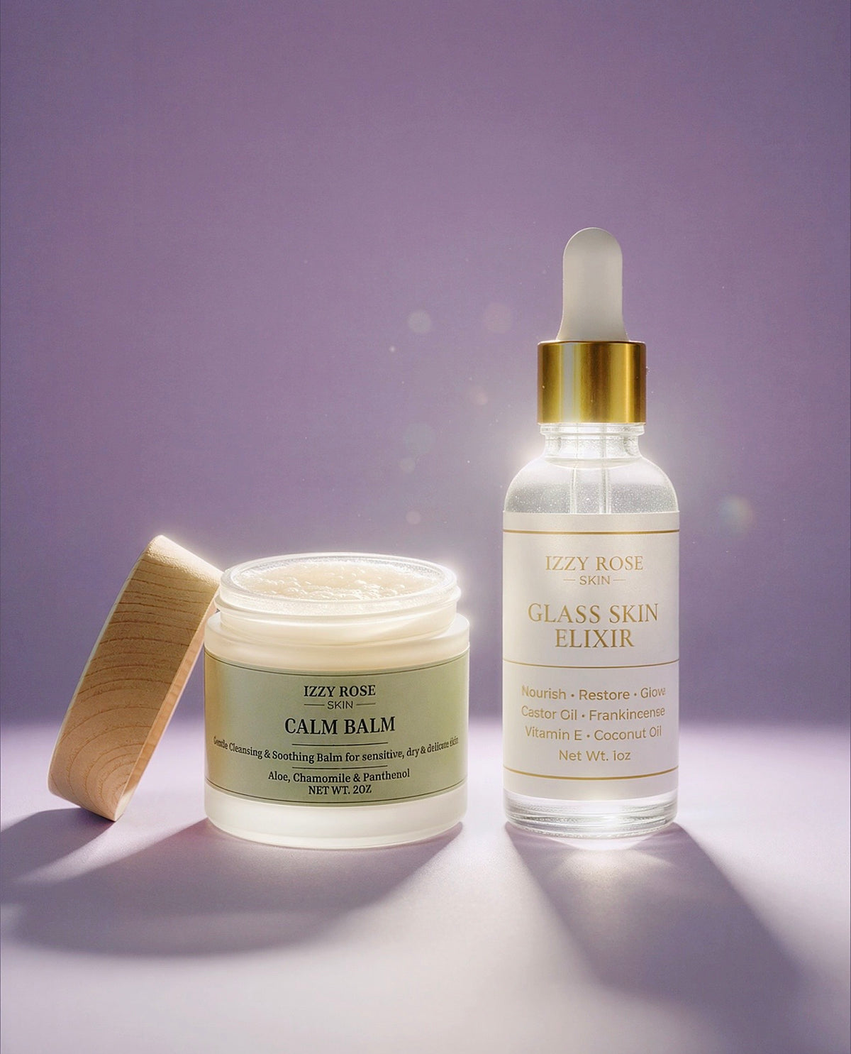 Best Value Routine:  Calm + Glow Set + Free Face Tool