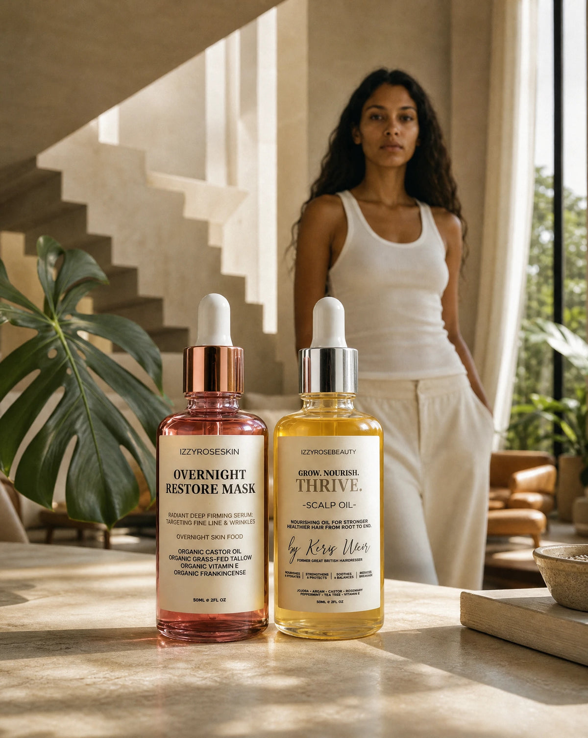 The Night Repair Duo 🌙 Your overnight recovery routine hair + skin. ✨ Replace your 20 products with two that actually work