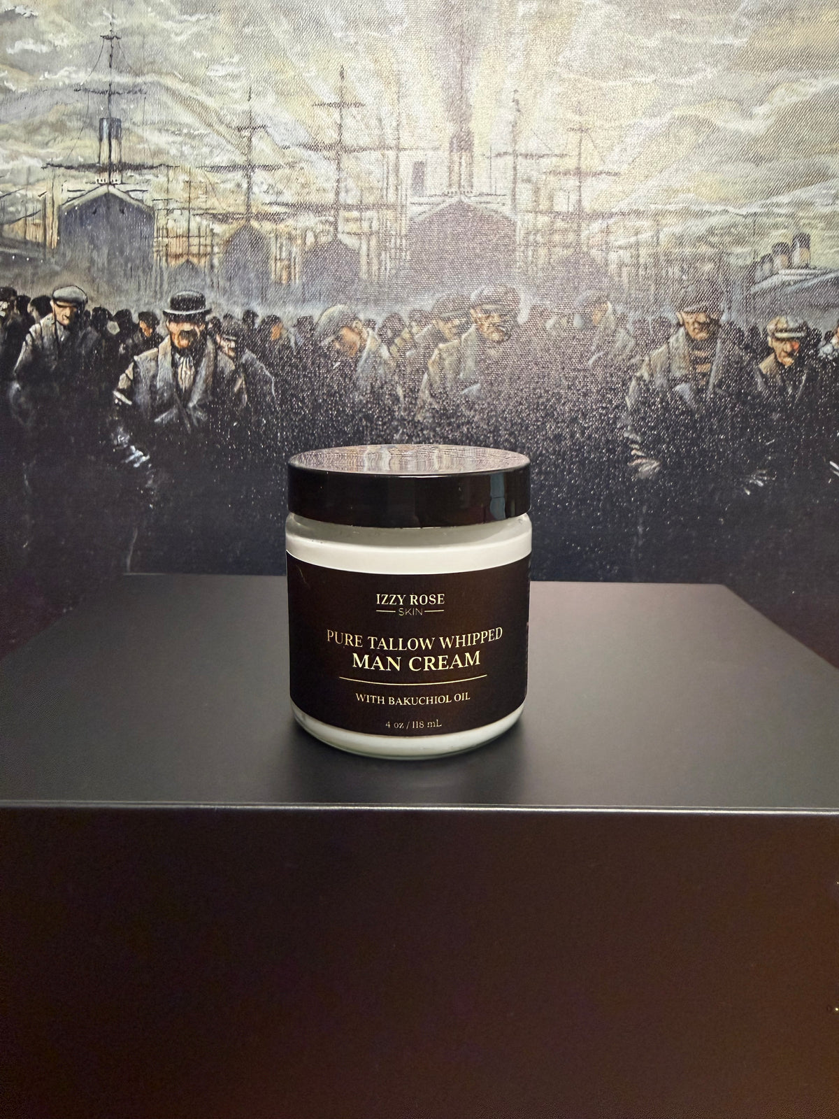 Men’s facial cream - Grass Fed Beef Tallow Whipped Moisturizer (Large 118ml)