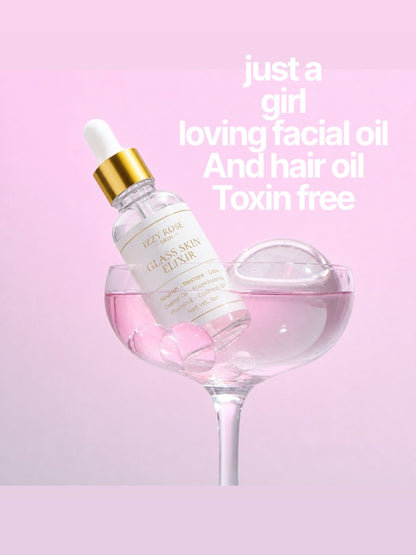 Glass skin elixir - Lightweight Glow Oil for Dull, Dehydrated Skin